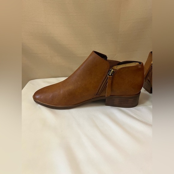 SOUL by Naturalizer brown zip up bootie man made material size 7 - Picture 8 of 10